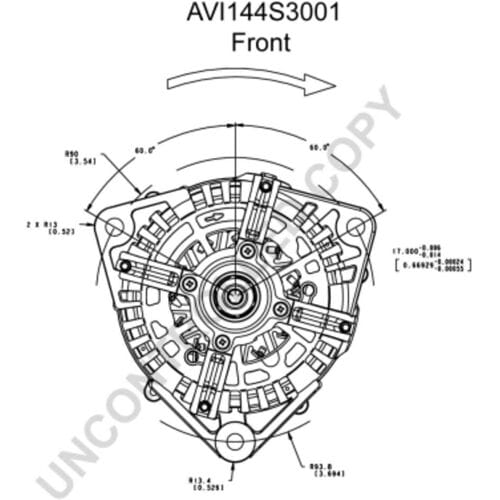 Dynamo / Alternator PRESTOLITE ELECTRIC AVI144S3001