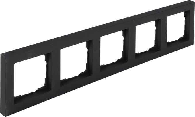 Q-Link S-Line afdekraam 5-voudig - zwart