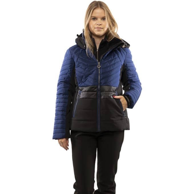 LUHTA HAKULA Dames Wintersportjas - BLAUW - Maat 44