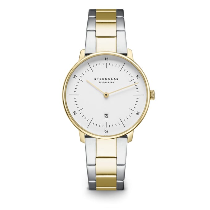 Sternglas – Dameshorloge – Naos XS Bicolor - 33mm - 5 ATM - met datumweergave