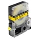 Epson LC-3YBW9 extra klevende tape zwart op geel 9 mm (9m)