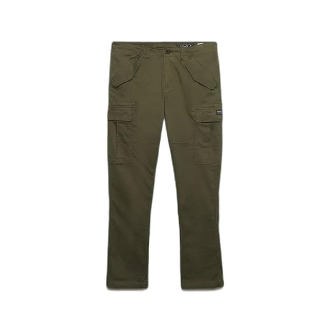 Superdry Slim Taper Cargobroek Groen 32 / 32 Man