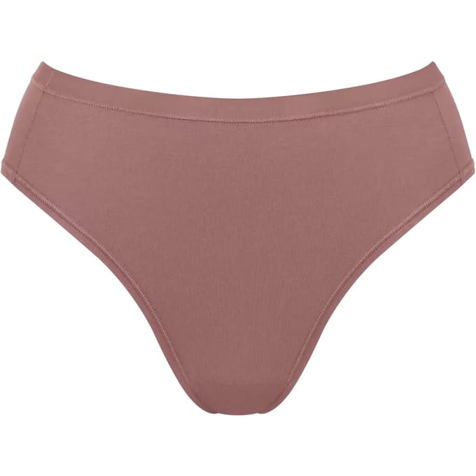 sloggi GO Daily Cotton Tai 3P Dames Onderbroek - CACAO -
