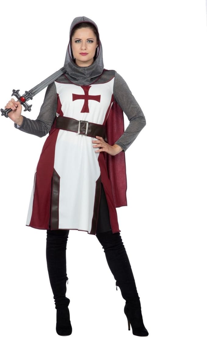 Templer Knight Kostuum Dames - Maat 38