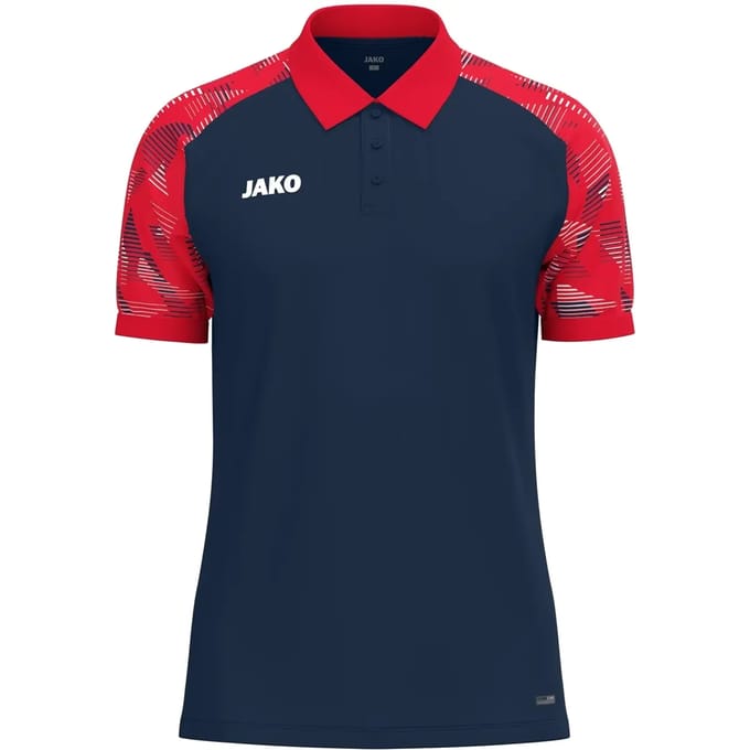 Jako Sonic Polo Heren - Marine / Rood | Maat: M