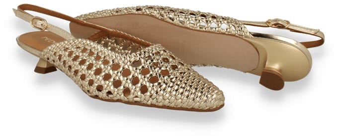 Pedro Miralles Dames Slingback | Goud | Maat: 41