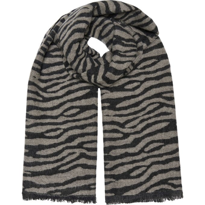 Only Onlmila leo woven scarf cc pure cashmere/tiger