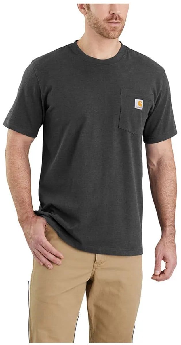 Carhartt K87 Pocket S/S T-shirt Carbon Heather