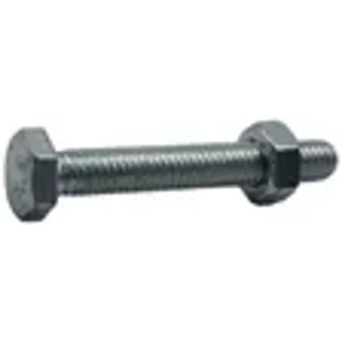 Sencys Zeskantbout Met Moer - Staal - M6x40 Mm