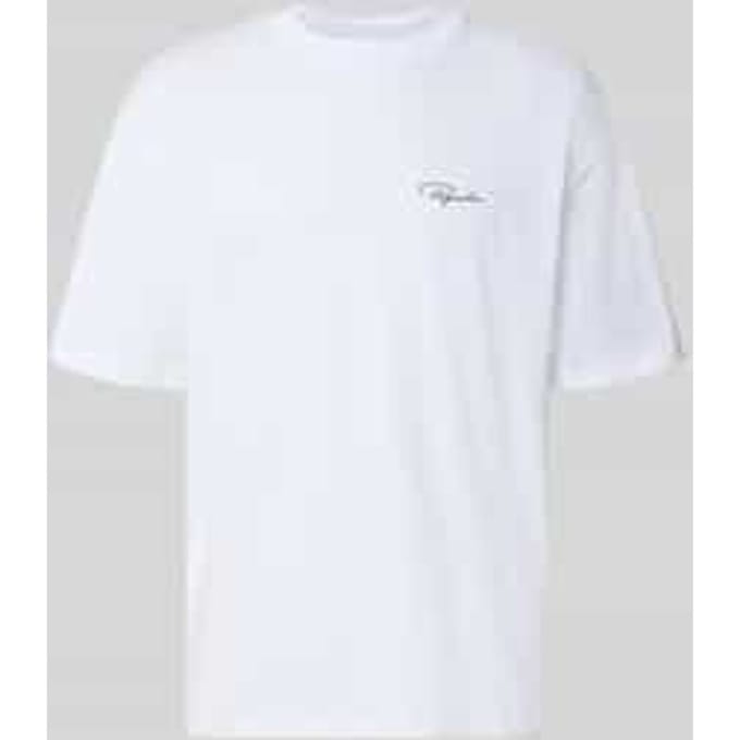 Oversized t-shirt van puur katoen model 'Pike'