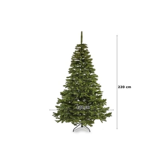 Kunstkerstboom - Noname - 220 cm - Dennengroen - PVC - Binnen groen