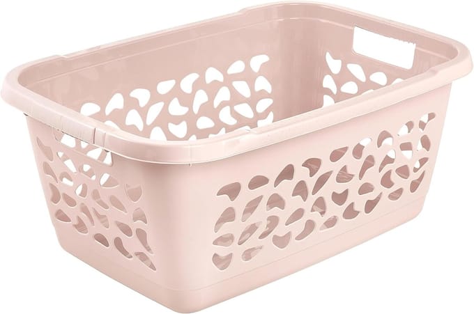 Wasmand 'Jost', breedte: 650 mm, Scandinavisch roze