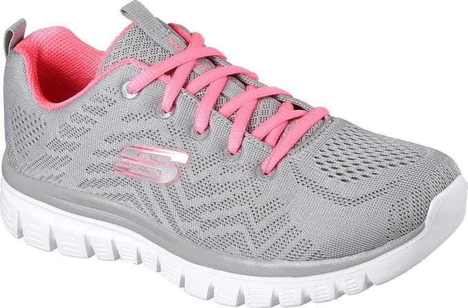 Skechers Sport GRACEFUL GET CONNECTED Sneakers Dames Grijs