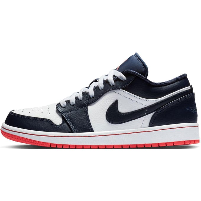 JORDAN 1 Low Obsidian Ember Glow 553558-481 42.5 white