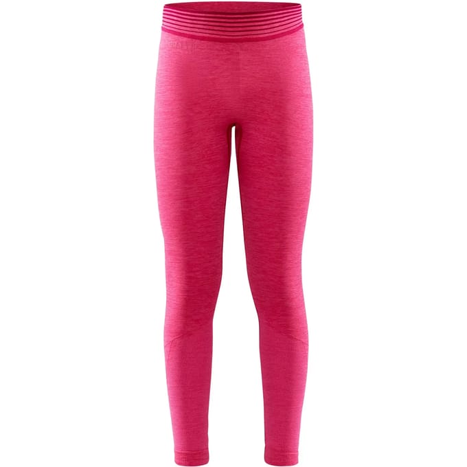 Craft Mädchen Kinder T-Shirt Kinder Tights CORE Dry Active Comfort 194663 Rosa-122 cm