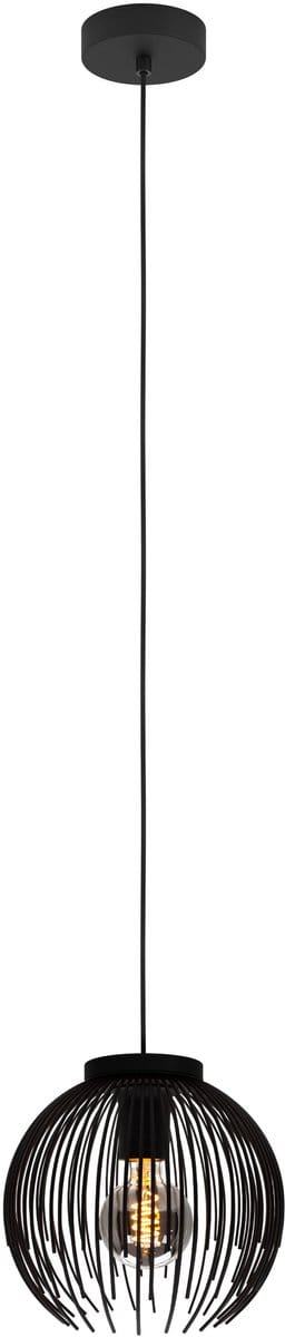 EGLO Venezuela-A Hanglamp - E27 - Ø 23.5 cm - Zwart