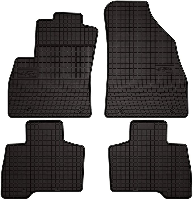 Wielganizator SolidPRO Serie - Rubber Automatten - Peugeot Bipper - Tepee - Zwart