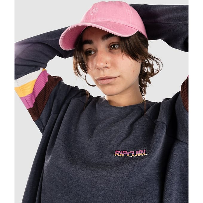 Rip Curl Las Dalias Raglan Crew Sweater blauw