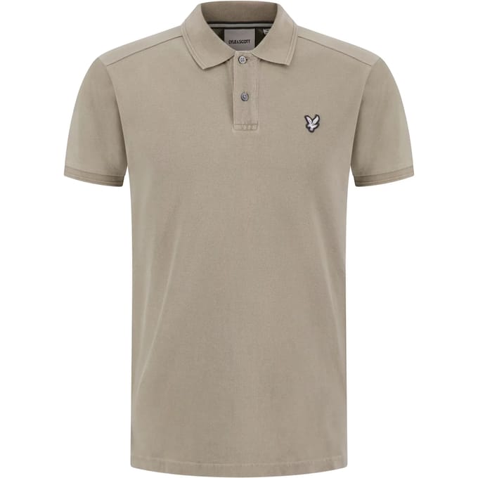 Lyle & Scott poloshirt korte mouw khaki