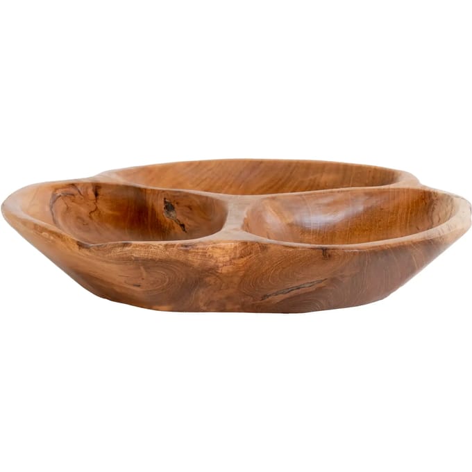 Nola Teak Bowl - Bowl in teak Ø30 cm