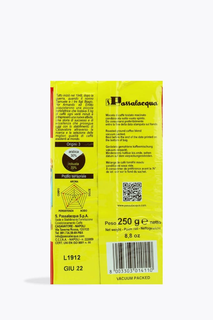 Passalacqua Alambra 250g gemalen