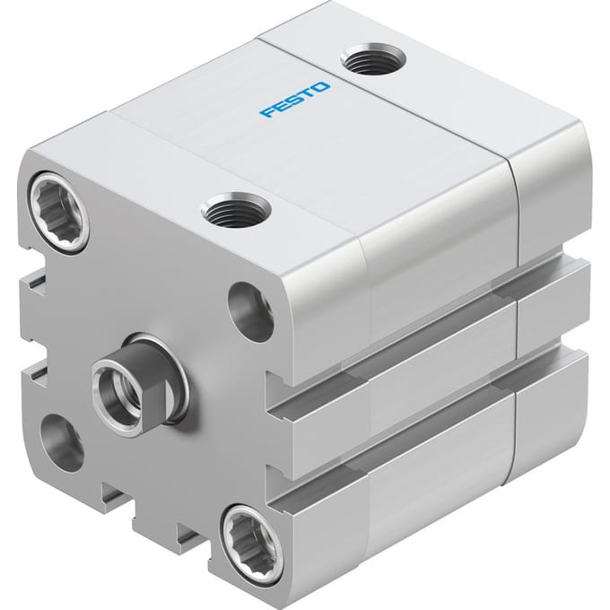 Festo Compacte Cilinder 40mm Boring 15mm Slag ISO 21287 Dubbelwerkend - 572665 - P2BRB
