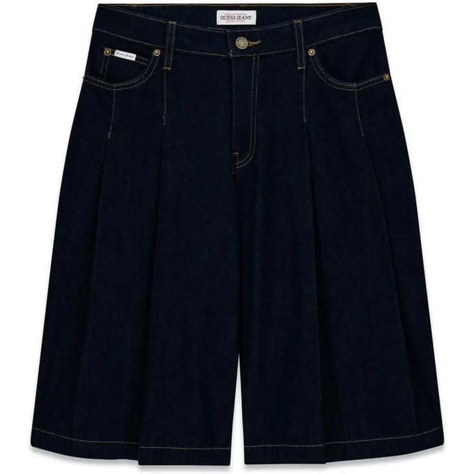 Bermuda’s in 5-pocketmodel met labeldetail