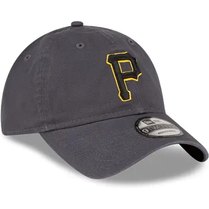 New Era - Dad Cap - Pittsburgh Pirates MLB Core Classic Dark Grey 9TWENTY Adjustable Cap