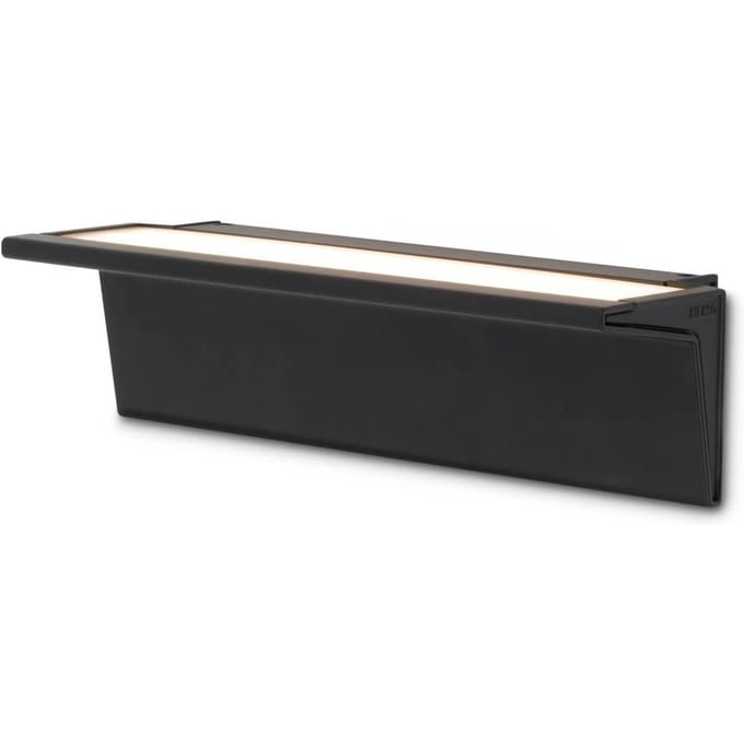Nemo LED wandlamp Zena, zwart, 2.700 K, IP20, dimbaar