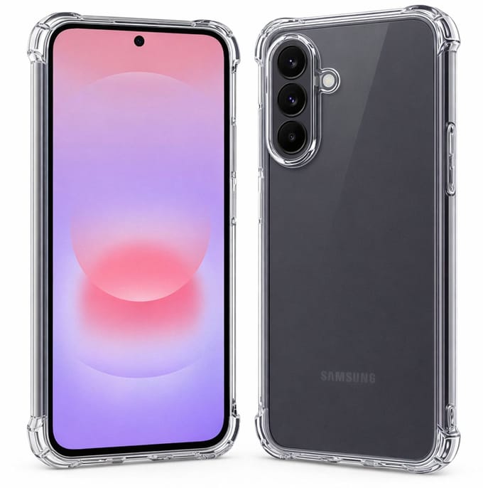 TechNow Hoesje geschikt voor Samsung Galaxy A37 – Extreme Shockproof Case – Transparant