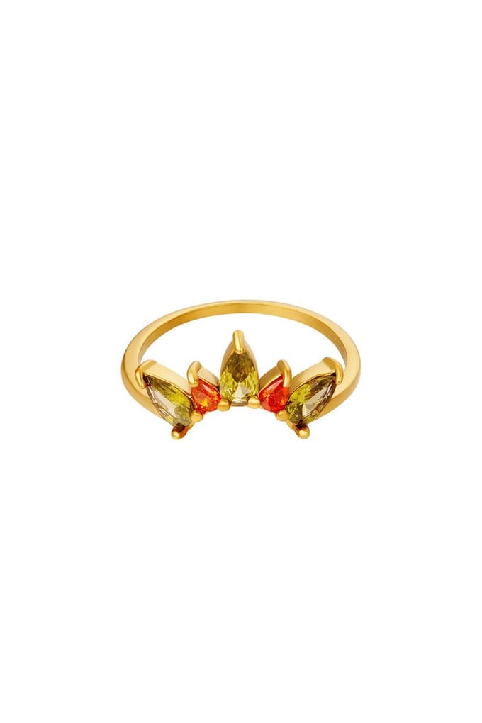 Ring crown- Yehwang - 16-Moederdag cadeautje - cadeau voor haar - mama