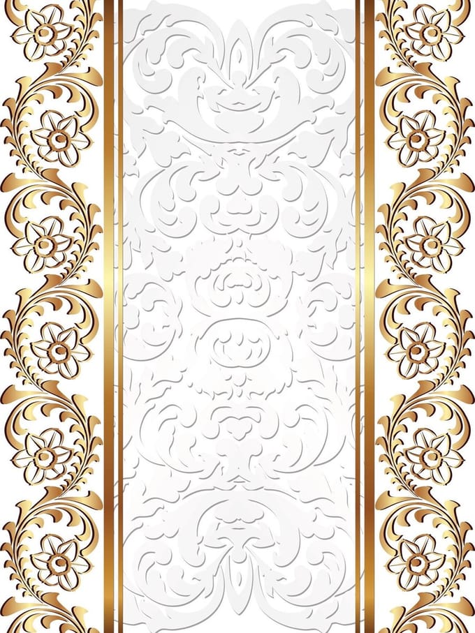 Heraldic Mirror Photo Wallcovering