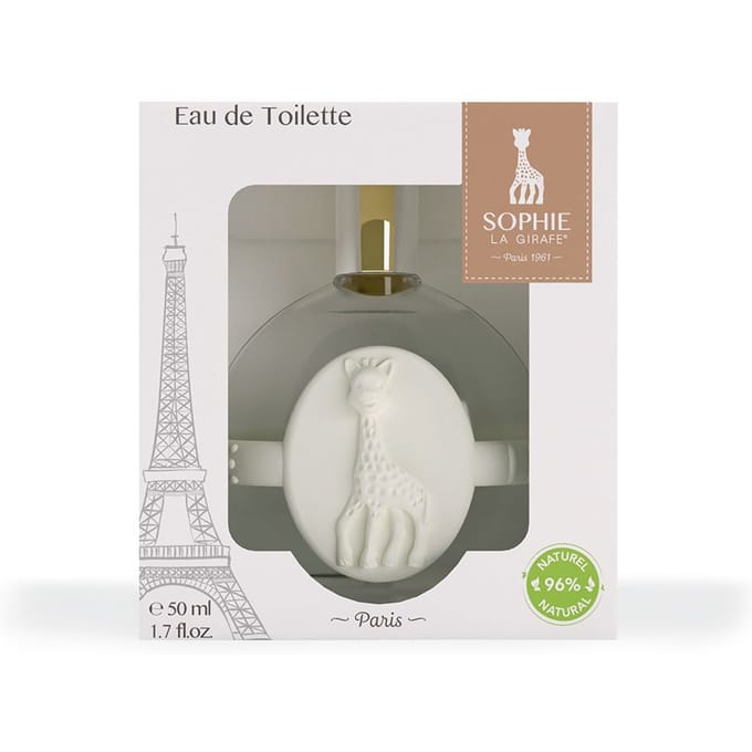Sophie la Girafe - Natuurlijk Eau de Toilette 96% voor kinderen 50 Oplossing
