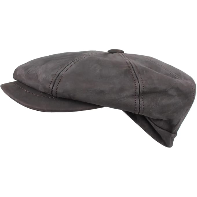 Horka Ballonpet Met Achterpand Unisex Bruin Maat 58