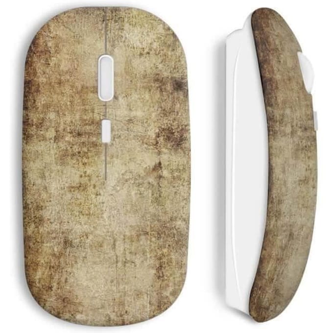 Souris sans fil Papier vintage
