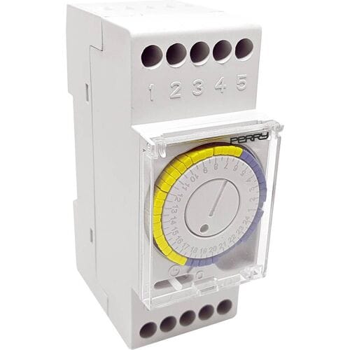 Wallair 1IO0021 Schakelklok Analoog Dagprogramma 3500 W IP20