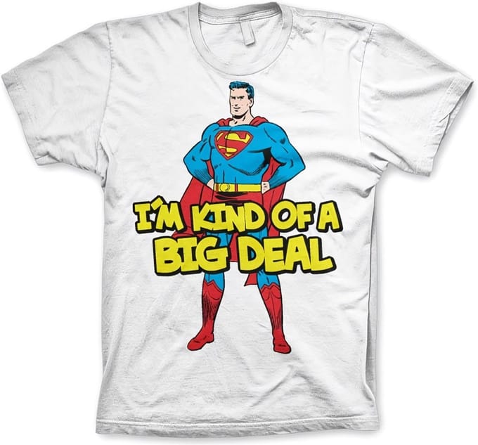 DC Comics Superman Heren Tshirt -S- I'm Kind Of A Big Deal Wit