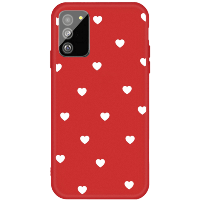 Mocaa Samsung Galaxy S20 Hearts Case Rood