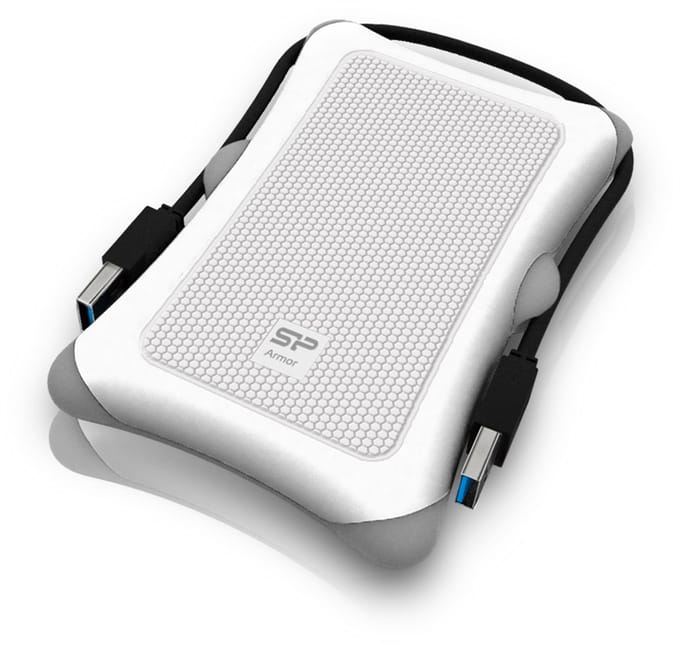 Silicon Power Armor A30 Wit - 2TB - External Hard drive - Wit
