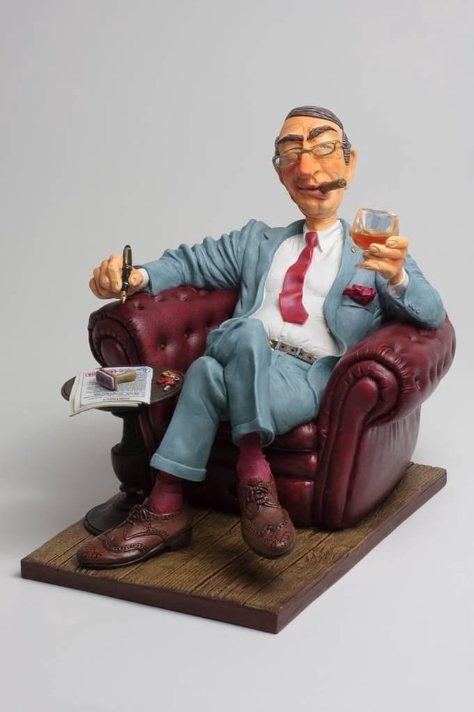 Forchino: De baas/The Big Boss/Le Big Boss/der Direktor
