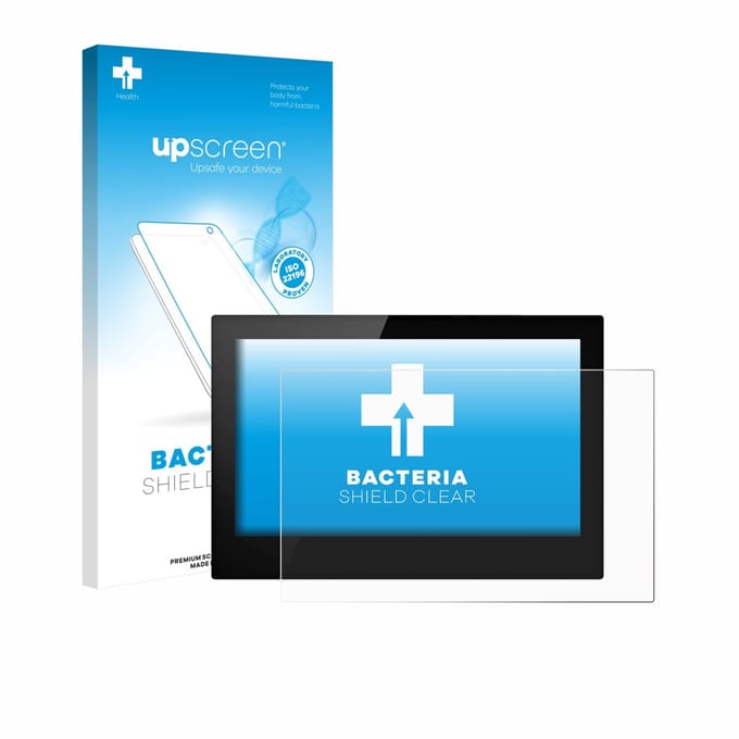 upscreen - Screenprotector voor ADS-TEC Industrial IT OPC9019 - Folie Beschermfolie transparant antibacterieel