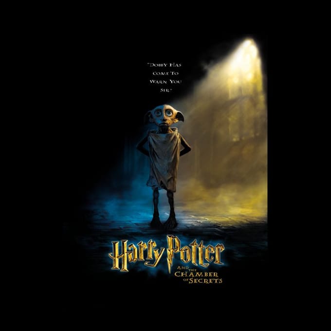 Harry Potter Chamber Of Secrets - Dobby Unisex T-Shirt - Black - M