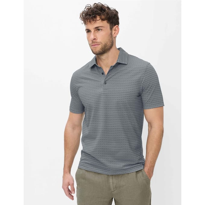 Brax Heren Poloshirt  Style PEPE moss, donkergroen, maat L