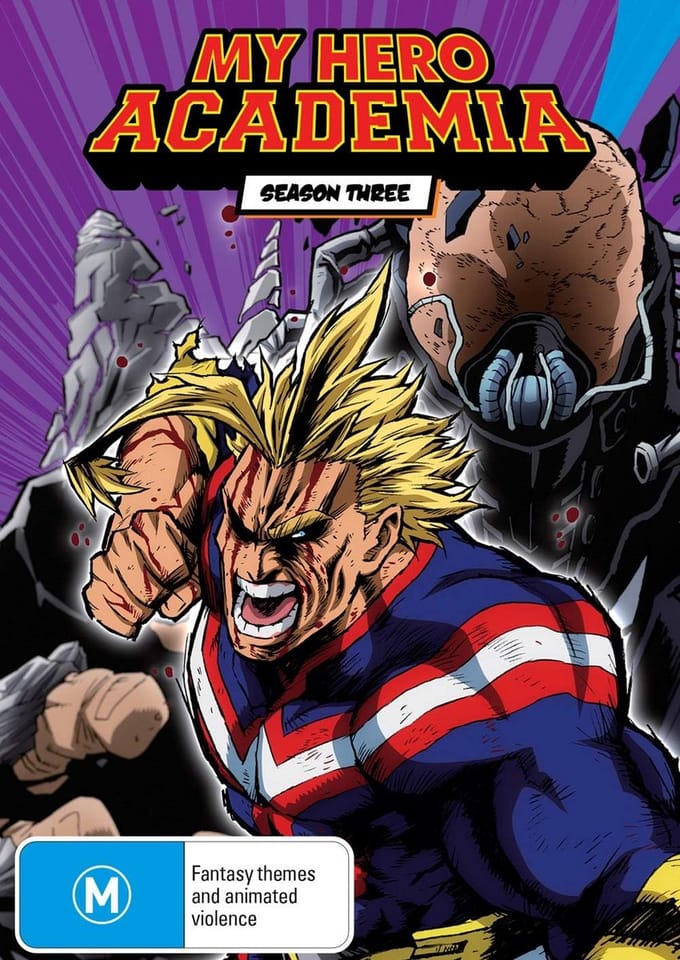 My Hero Academia Seizoen 3 - Deel 1 Blu-ray en DVD Combo Set