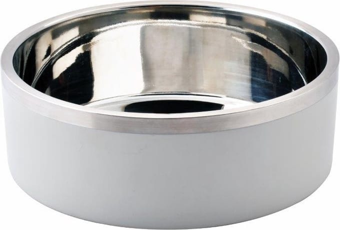 Dubbelwandige RVS Bak - 950ml & 1850ml - Wit