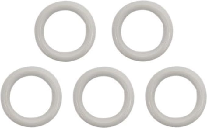 Plastic Ringetjes 40mm krt 5 st (k*