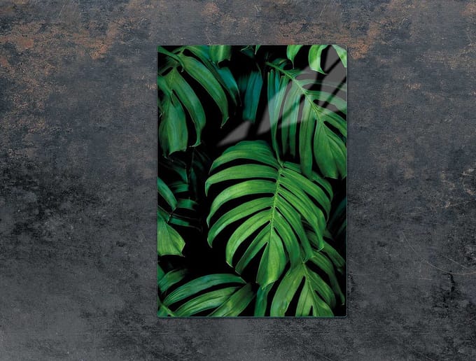 TMK ArtDeko - Snijplank - 35x52 cm - Monstera - Gehard Glas