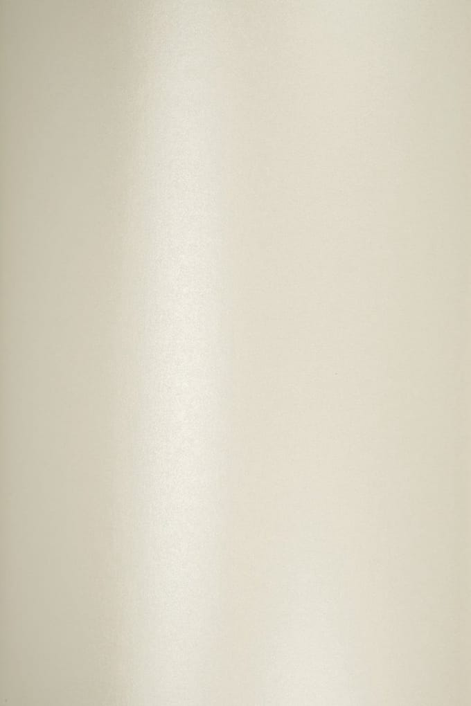 Netuno - wit metallic papier - A4 - 21 x 29,7 cm - 10 vellen - 250 gram - Majestic Milk