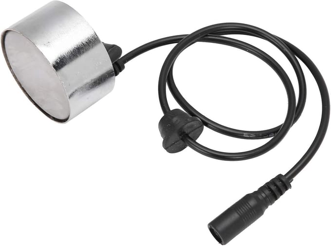 Mini Mistmaker - Verstuiverkop - Decoratie en Luchtkwaliteit - Zinklegering - 24V - Zilverkleurig