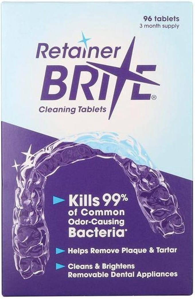 Retainer Brite Reinigingstabletten - 96 Stuks